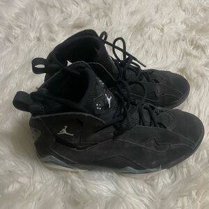 Jordan Black and Gray Sneakers